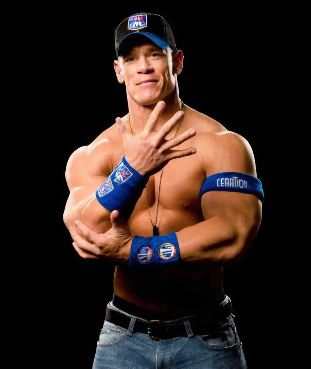 John cena in space station