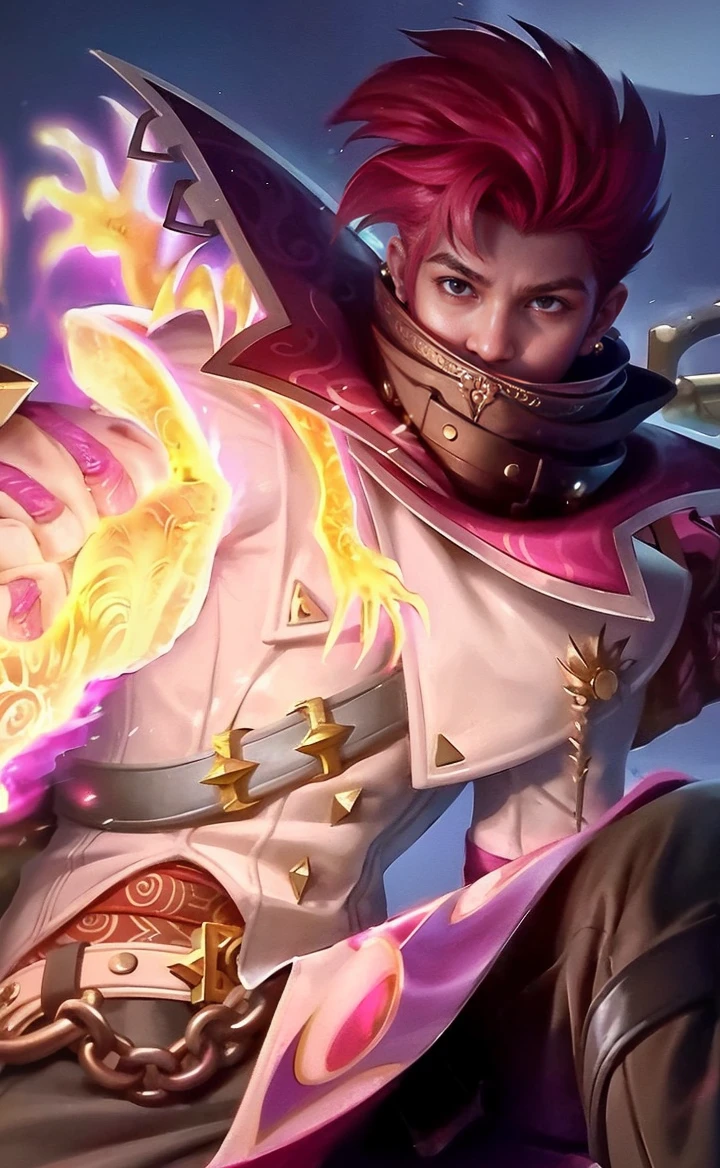 (Intricate Details, Masterpiece, Best Quality, High Resolution, 8k), (1man), (male:1.2), detailed eyes, toned body, masculine appeal, commanding presence, bulging biceps and triceps, well-developed quadriceps and hamstrings, light skin,  portrait, solo, half shot, detailed background, detailed face,finely detailed background, Depth of Field, VFX, red eyes