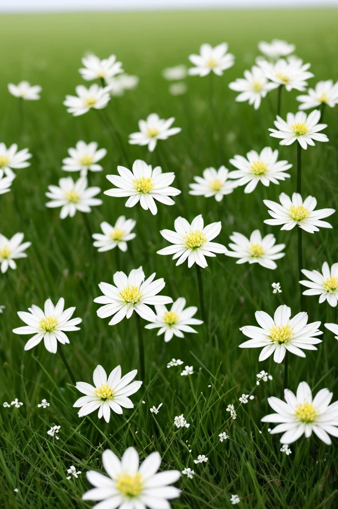 there are many white flowers that are growing in the grass, extremely beautiful and ethereal, glowing flowers, luminous flowers, ethereal!!!!!!!, ethereal beauty, pale green glow, glowing delicate flower, magical flowers, incredibly ethereal, beautiful!!!!!!!!!, glowing neon flowers, pale green backlit glow, very ethereal, ethereal!!!, incredibly beautiful, beautiful flowers and crystals, beautiful!!!!!!!!!!!!