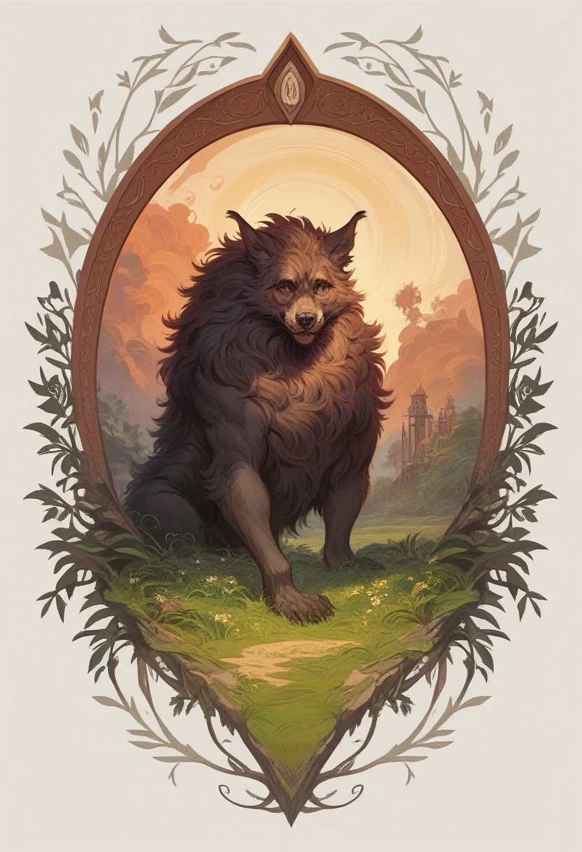 ((masterpiece)), (Extremely detailed), (best quality), Detailed background, (The style of the Ark of Tomorrow), (Concept Art, Role List),absurd(Very detailed and beautiful face and eyes)Perfect anatomical structure(Angelic handsome boy, Beast field, )(Furry personification),