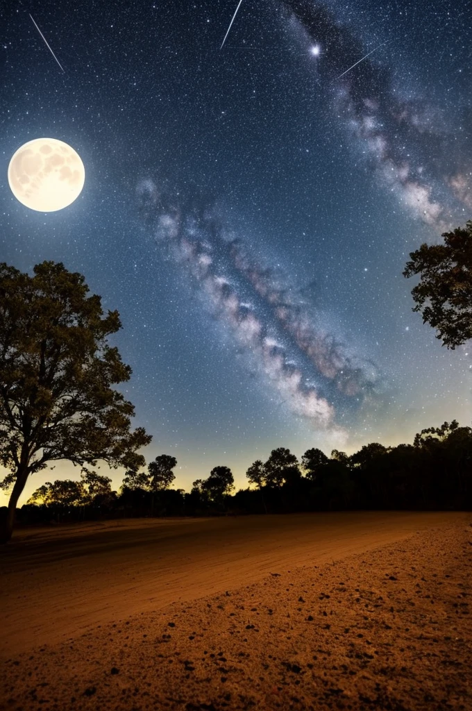 a dark night sky with stars and clouds and a full moon, bright moonlight and stars, starry-night!!!!!!!!!!!!!!!!!!!!, moon and stars, the moon and stars, ✨🕌🌙, stars glistening in the night, dark and stars in the background, moonlit night sky, beautiful night sky, dreamy night, starry sky, ☁🌪🌙👩🏾