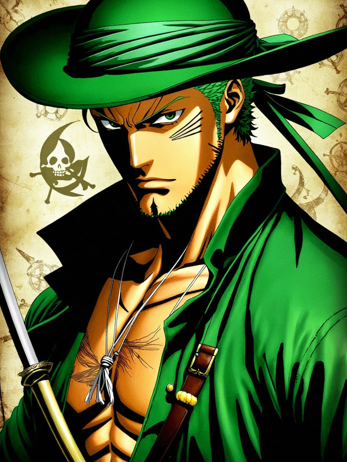 Loroa Zoro "pirate hunter"
