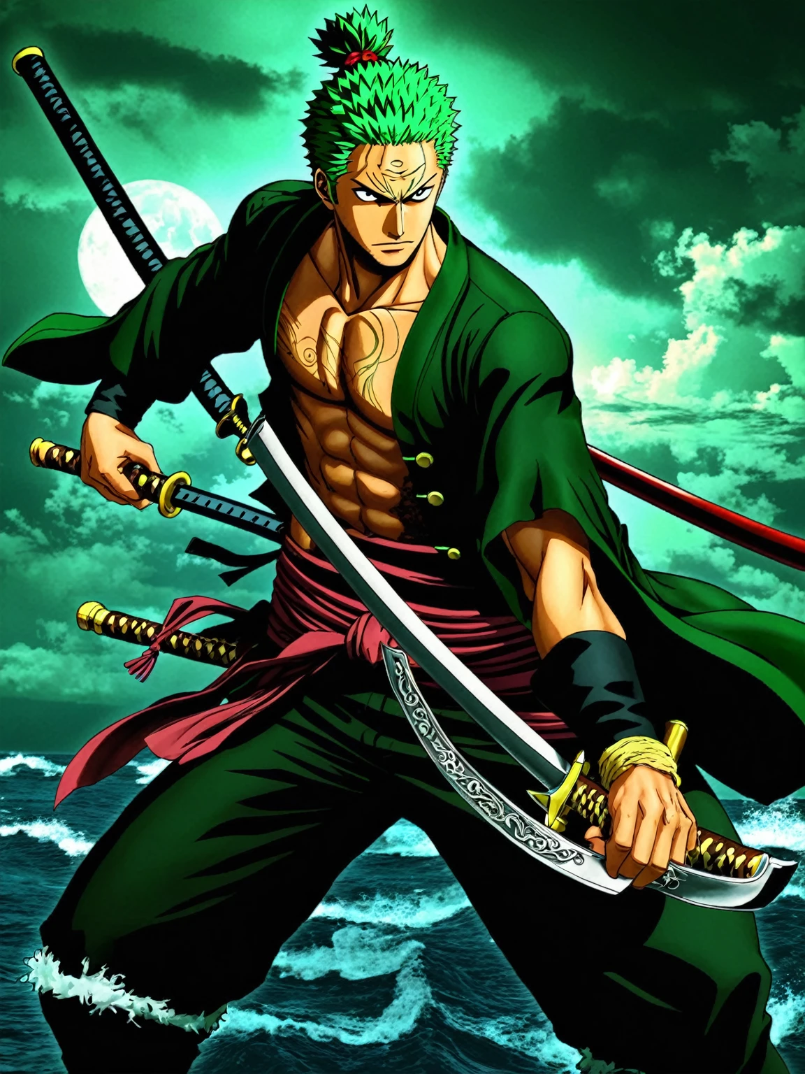 Loroa Zoro       "pirate hunter"   