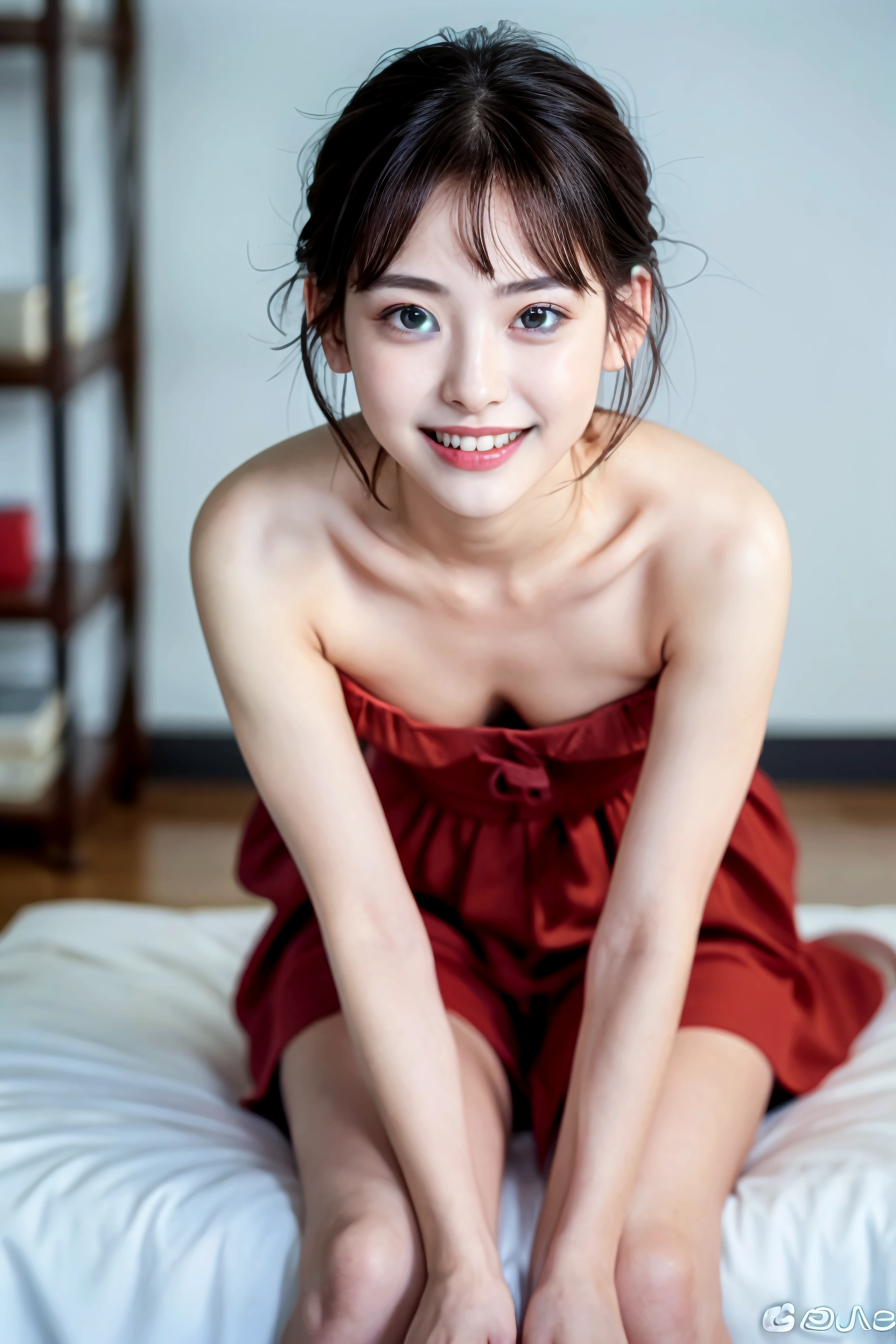 Naked elementary school student))、(hight: 142 cm、Juvenile body shape、)、(Detailed depiction of a small flat chest、）The skinny little girl is naked.、naked girl、Short height 141cm、Skinny body、small tits、Detailed depiction of a skinny flat chest、Photo of a naughty girl、seductiv、(Best Quality,4K,8K,hight resolution,masutepiece:1.2),Ultra-detailed,(Realistic,Photorealistic,Photorealsitic:1.37),Naked young girl,Show your nipples、show female genitalia,Soft smile,poneyTail、、,Highest quality materials,Festive atmosphere,warm and cozy room,Twinkling Christmas Lights,Decorated Christmas Tree,Colorful presents,Sparkling snowflakes,Delicate ornaments,Joyful expression,Beautifully wrapped gifts,magical feeling vibes,snow-covered window,Innocent and pure,playful and cheerful,Rooftop background,Excitement in the air,Holiday spirit,Festive decorations,Vibrant colors,peaceful and serene,anticipation,magic unicorn toy,Adorable and adorable,naked girl、Heartwarming scenes,unforgettable holiday memories.、Open your legs and show your、Emphasis on female genitalia、オマンコ、Naughty、