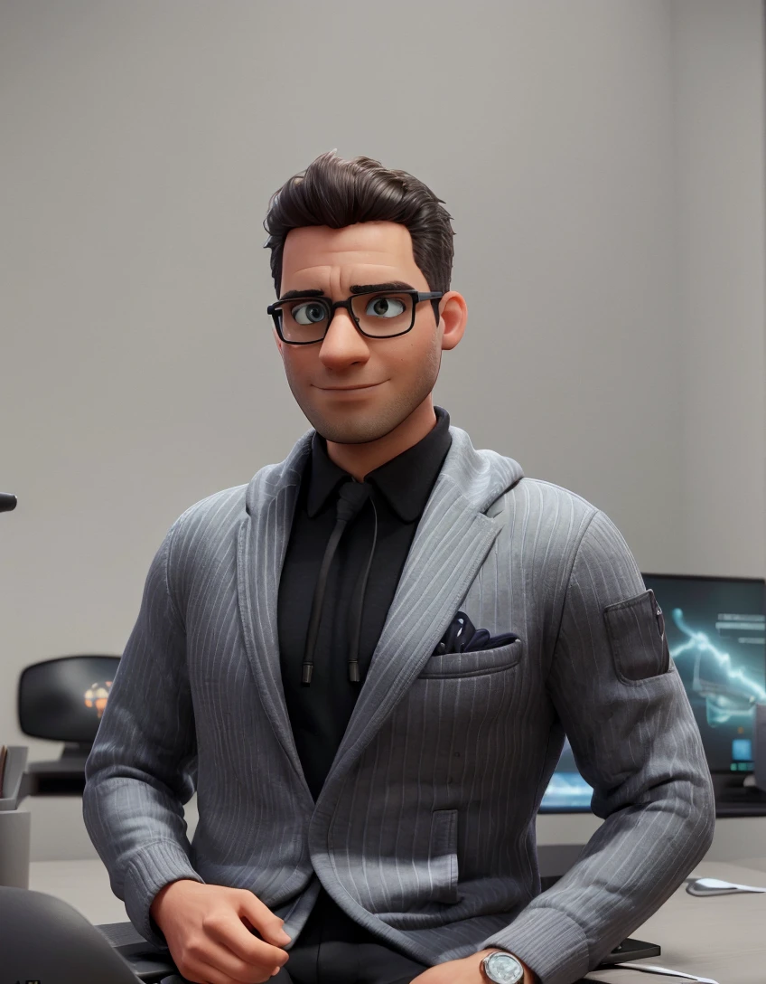 arafed news anchor , a geek wearing a black hoodie , sitting at a table with a laptop and a microphone, unsplash, realism, , in a streamer studio room, neon ambiance , looking to camera, a photo of a man, portrait shot 8 k, photo portrait, looking towards the camera , ultra detail, high resolution, ultra detailed, best quality, amazing, top quality, extremely detailed CG unity 8k wallpaper, cinematic lighting.
