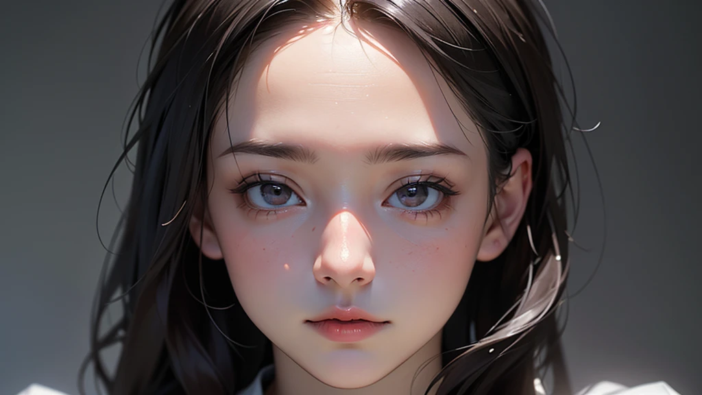 (masterpiece, Highest quality, 8K壁紙, High resolution, Ultra-realistic), 1 Girl, , high school girl, alone, (8K, Highest quality, (Realistic, Realistic:1.37), Super detailed ,((( 1 Girl))), alone, Cute girl's room with beautiful details, At night,, (Red Nose), (smile: 1.15 (Mouth closed) Long hair in a ponytail , Beautiful woman, bangs, Wear short clothes, Sitting cross-legged, Very sexy
