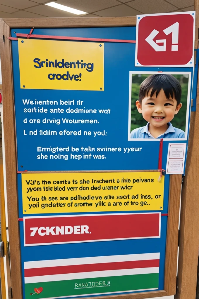 Kindergarten advertising 