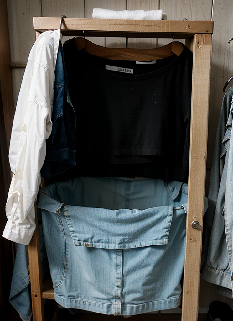 Very Dirty closets, washed by a rain mud