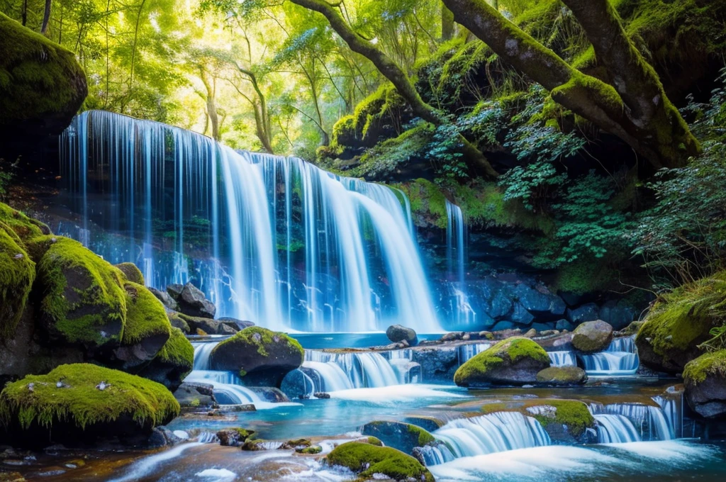 (Highest quality, 4K, 8K, High resolution, masterpiece: 1.2), Super detailed, (Realistic, photoRealistic, photoRealistic: 1.37), huge waterfall, Picturesque landscapes, Natural wonders, Serene atmosphere, Majestic Beauty,
Carbonated water, mist, crystal clear pool,
Lush greenery, Wild nature, Pristine environment, nature's masterpiece,
waterfall, Powerful and elegant,
wood々Sunlight shining through, Light up the scene.
Rainbow arching over the waterfall, Give it a magical touch.
Water-covered rocks and moss,
The gentle melody of flowing water,
Amazing view from the top,
Clear blue sky reflected in the pool,
Fascinating and attractive,
waterfall surrounded by mountains,
calm and relax,
Natural wondersを捉える,
Impressive and impressive,
Landscape paintings come to life,
Dreamscape.