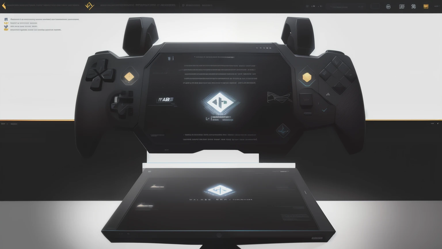 To create a video game logo, follow the following commands: Launch graphic design program. Create a new document that is 1920 pixels wide, 1080 pixels high, 300 DPI resolution and transparent background. Adicione à paleta as Farbees primária (#FF5733), Secondary (#C70039) and tertiary (#900C3F). enter text "Game name" with the font Impact, size 150 pt, Farbe #FFFFFF and position it centered in the document. Aplique um efeito de sombra no texto com a Farbe #000000, distance of 10 pixels and blur of 5 pixels. Aplique também um efeito de contorno no texto com a Farbe #FF5733 and 5 pixel thickness. Optionally, insert a suitable graphic or vector and adjust the position as needed. Save the file with the name "logo_videogame" no formato PNG.