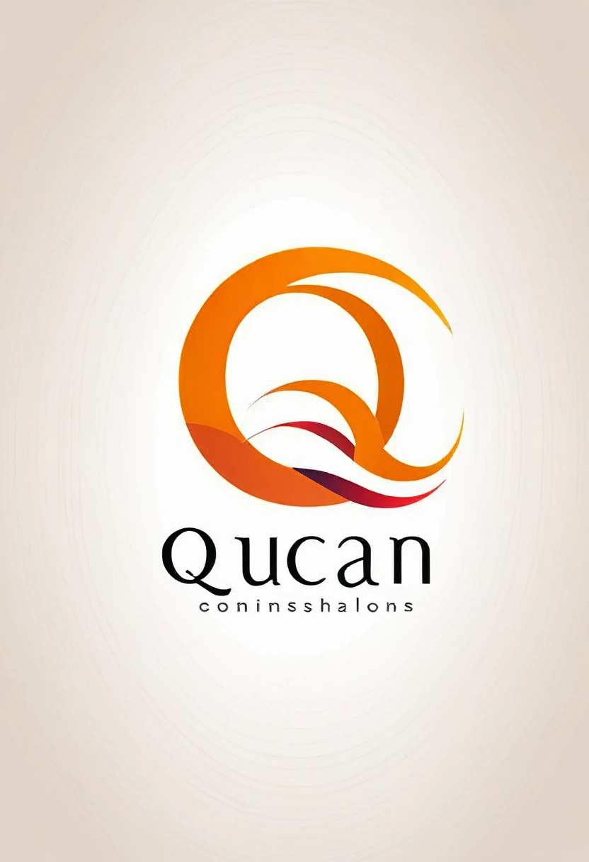 (flat style logo design) Style: Modern, elegant, sophisticated
Primary colors: orange,
Design requirements:
Combine the letter "Q" and the eyelash symbol harmoniously.
((The eyelash image must be smoothly and reasonably combined into the letter "Q".)), The letter "Q" must be soft and luxuriously stylized to match the eyelashes
The eyelash symbol should be creatively integrated into the letter "Q".
The rest of the "Quinlash" should use an elegant, readable font.
The logo should reflect the professionalism and sophistication of the beauty brand.
Consider adding shadow effects or gradients to create depth and emphasis.