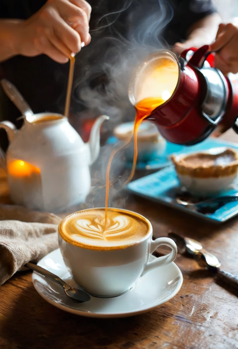 Brewing coffee every morning、It's a relaxing start to my day.