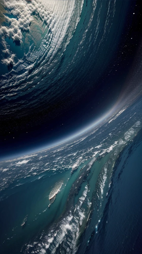 A large Ocean in the space. Super details.