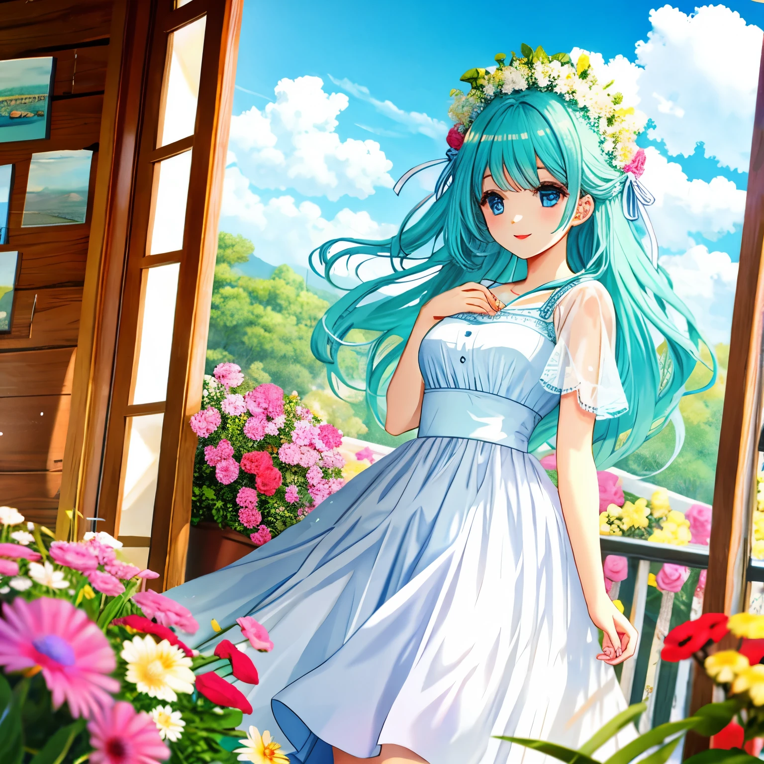 (masterpiece, best quality) BREAK (ultra-detailed) BREAK ultra high resolution BREAK (Top Quality photorealistic Illustration) BREAK (Ultra Definition) BREAK (cute illustration:1.3) BREAK (high Saturation:1.2) BREAK detailed beautiful face and eyes BREAK (an extremely delicate and beautiful) BREAK (nice hands, perfect hands) BREAK (appropriate posture) BREAK (appropriate configuration) BREAK ideal ratio body proportions BREAK (ultra-ultimate beautiful) BREAK (improving living standards) BREAK (gambling) BREAK (financial luck) BREAK (prosperity) BREAK (blessing and protection) BREAK (details and beauty beyond reality) BREAK (clear boundaries) BREAK (extremely detailed and beautiful) BREAK (gold and blue details) BREAK (gorgeous dress) BREAK (floral headpiece) BREAK (bright sky and clouds background) BREAK (fantasy theme) BREAK (cleavage) BREAK (slim waist) BREAK (female curves) BREAK (angel wings) BREAK (blonde hair) BREAK (blue eyes) BREAK (contrast of light and shadow) BREAK (768×768) BREAK (calm and peaceful atmosphere) BREAK (artistic and ultimate) BREAK (strong and perfect) BREAK (extraordinary) BREAK (groundbreaking) BREAK (amazing) BREAK (overwhelming) BREAK (creative) BREAK (pioneering) BREAK (innovative) BREAK (absurdres) BREAK (highest quality) BREAK (realistic) BREAK (hyper-realistic) BREAK (ultra-detailed illustration) BREAK (golden ratio 1.2) BREAK (drafting board 1.3) BREAK (ultra-quality detailed art) BREAK (ultra-quality) BREAK (high resolution (HD, 4K, 8K, 16K)) BREAK (color bit depth 24-bit, 48-bit) BREAK (8K) BREAK (ultra-high resolution: 1.2) BREAK (gold) BREAK (blue) BREAK (green) BREAK (light blue) BREAK (yellow) BREAK (silver) BREAK (deep red) BREAK (pink) BREAK (wine red) BREAK (dark brown) BREAK (light purple) BREAK (wine red)
