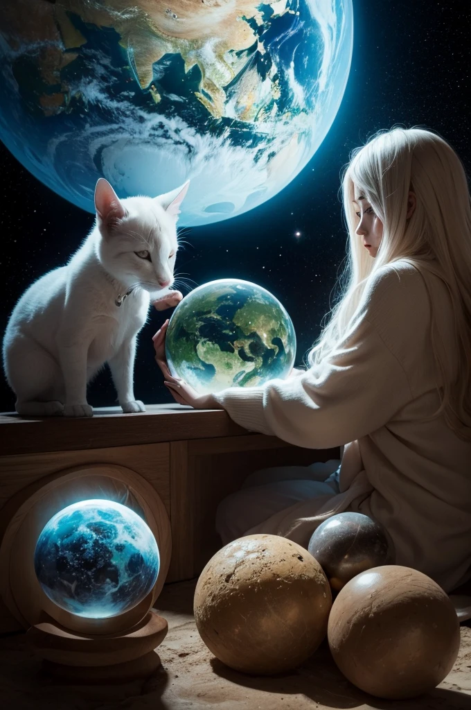 Show possible living beings from another planet 