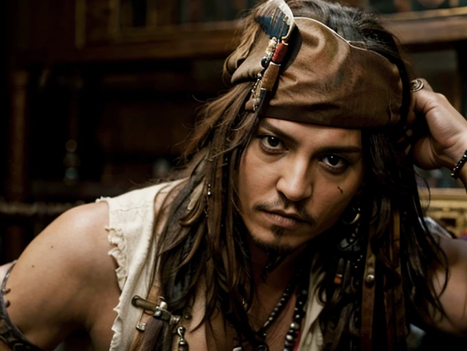 Jack Sparrow being sexy, male, man, Johnny depp