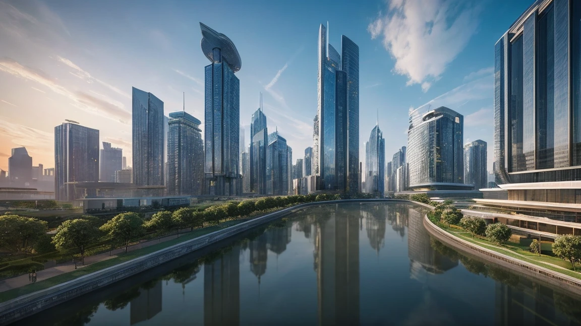 (best quality,4K,8K,high resolution,masterpiece:1.2),Extremely detailed,(Practical,Reality,Photo-realistic:1.37),Futuristic floating city,future technology,Huge urban high-tech tablet platform,airship,Floating in the air,futuristic city,周围的小型airship,High-tech hemispherical platform,Lanterns,Advanced architecture,Modern Architecture,Skyscraper,Access the cloud,,Overlooking the city,Impressive design,Perfect integration with nature,Vibrant atmosphere,Future transportation system,Stop parking,Transparent path,Lush greenery,Sky Garden,Fall,Magnificent skyline,Reflections on the water,Sparkling River,Architectural Innovation,未来派Skyscraper,Transparent dome,The building&#39;s shape is unusual,Elevated walkway,Impressive skyline,Glowing lights,future technology,simple design,Scenic Area,panoramic,Cloud Piercing Tower,Vibrant colors,Epic sunrise,Epic Sunset,Dazzling light display,Magical atmosphere,futuristic city,Urban Utopia,Luxury Lifestyle,Innovative energy,sustainable development,Smart City Technologies,Advanced infrastructure,Tranquil atmosphere,Nature and technology live in harmony,Amazing city views,Unprecedented urban planning,Seamless connection between architecture and nature,High-tech metropolis,A cutting-edge engineering marvel,The future of urban living,Visionary architectural concept,Energy-efficient buildings,Get along with the environment,city floating above the clouds,Utopian dream becomes reality,The possibilities are endless,State-of-the-art transportation network,Green energy integration,Innovative materials,Impressive holographic display,advanced communication system,Stunning aerial view,Quiet and peaceful environment,Modernist aesthetics,Ethereal Beauty