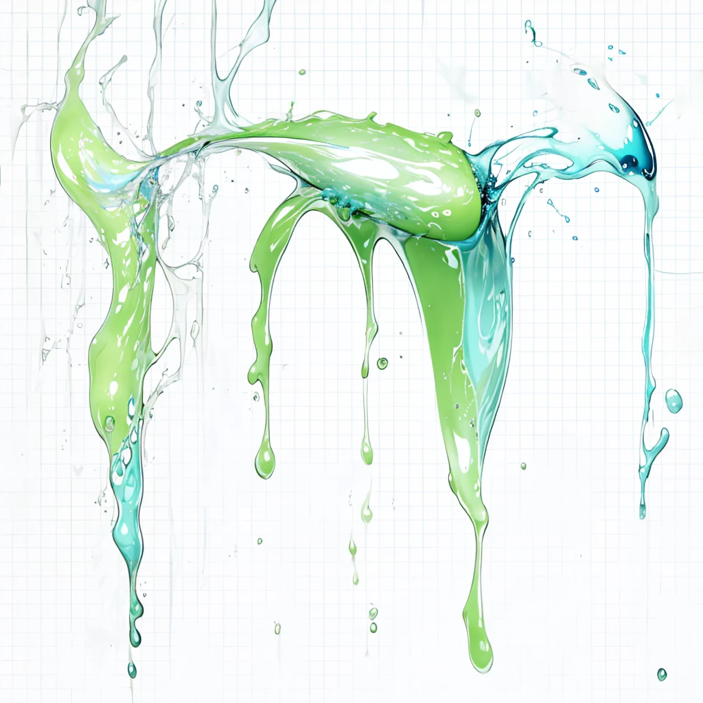 Blue-green mucus,liquid,4K,8K,Highest quality