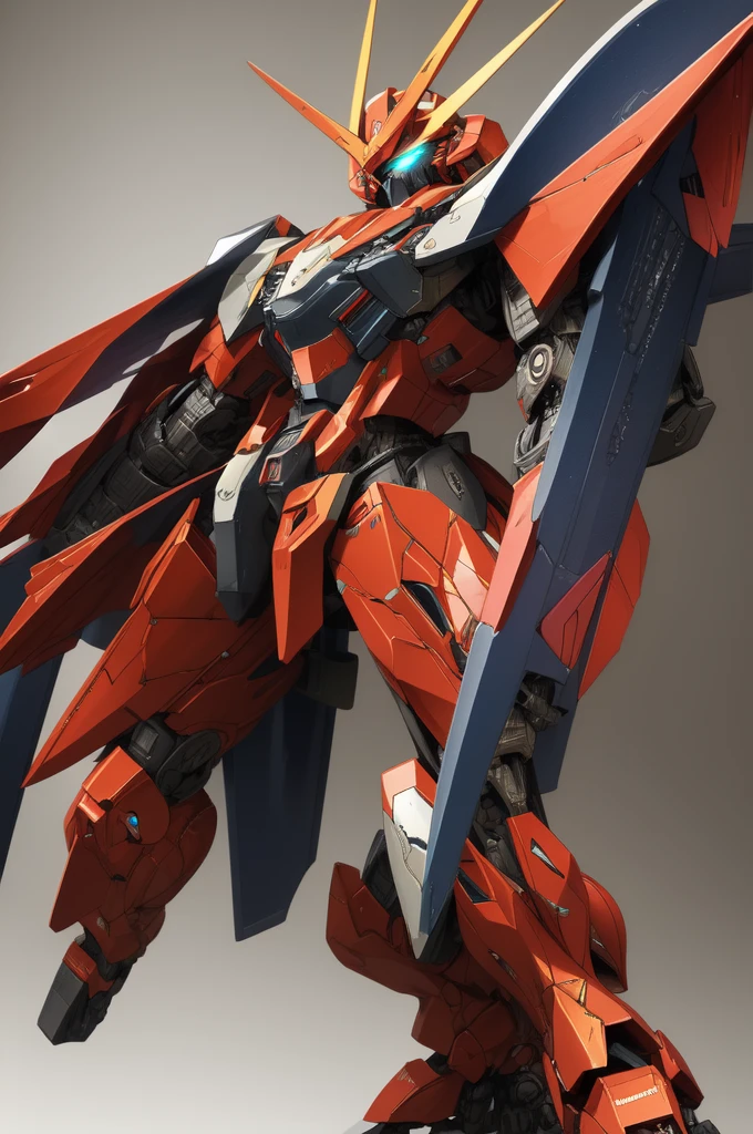 ((masterpiece)),(SRS), a (((super mecha))) with sleek and menacing design, glowing eyes, full body, highly detailed,(heroic parts:1.5),(highly detailed full armor:1.2)