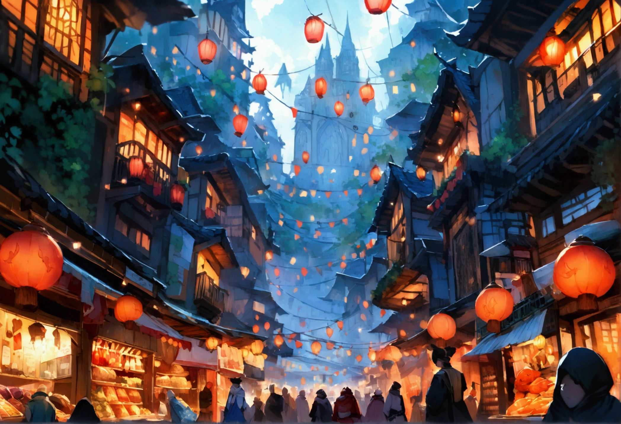 background: A bustling market in the Magic City, Creatures of various shapes and sizes object mysterious artifacts々Where to replace.
letter: Mischievous, Quick finger thief (By Keira) In the mysterious air, Steal powerful amulets from vendors' stalls.{Realistic}
