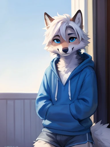 a white anthropomorphic wolf with white spikey hair and blue eyes, blue hoodie and shorts smiling with a white wall digital art , big chest , day, , sensual, detailed, uploaded to e621, beautiful and detailed portrait of an anthropomorphic , (((male))) uploaded to e621, zaush, foxovh, movie lighting, thicc, alone, detailed, 8k res, hires, detailed eyes, good anatomy, good perspective, towards viewer, by bebebebebe, by sicklyhypnos, by gerkk, by orf, nice hands, perfect hands, happy, romantic, ray tracing lighting, rtx on, By Bebebebebe, by SpiritD, by KOBITOWANI, b est quality, masterpiece, perfect anatomy, detai led picture)), 1femboy, , sexy body, fluffy tail, shy, horny, romantic, up close, wearing not a single bit of clothing, huge thighs,a white anthropomorphic wolf with white spikey hair and blue eyes, blue hoodie and shorts smiling with a white wall digital art , big chest , day, , sensual, detailed, uploaded to e621, beautiful and detailed portrait of an anthropomorphic , (((male))) uploaded to e621, zaush, foxovh, movie lighting, thicc, alone, detailed, 8k res, hires, detailed eyes, good anatomy, good perspective, towards viewer, by bebebebebe, by sicklyhypnos, by gerkk, by orf, nice hands, perfect hands, happy, romantic, ray tracing lighting, rtx on, By Bebebebebe, by SpiritD, by KOBITOWANI, b est quality, masterpiece, perfect anatomy, detai led picture)), 1femboy, , sexy body, fluffy tail, shy, horny, romantic, up close, wearing not a single bit of clothing, huge thighs,a white anthropomorphic wolf with white spikey hair and blue eyes, blue hoodie and shorts smiling with a white wall digital art , big chest , day, , sensual, detailed, uploaded to e621, beautiful and detailed portrait of an anthropomorphic , (((male))) uploaded to e621, zaush, foxovh, movie lighting, thicc, alone, detailed, 8k res, hires, detailed eyes, good anatomy, good perspective, towards viewer, by bebebebebe, by sicklyhypnos, by gerkk, by orf, nice hands, perfect hands, happy, romant