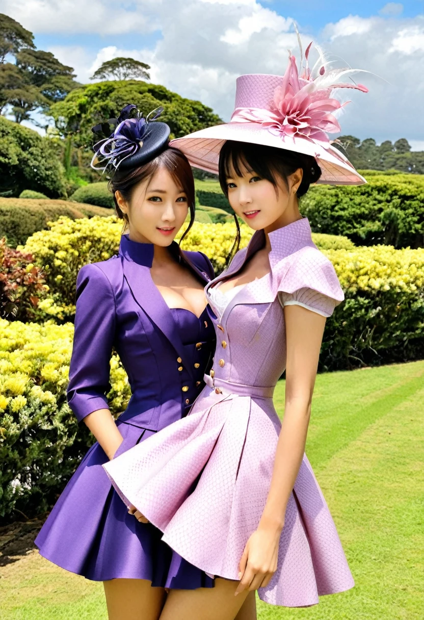 Two Girls,roromiya,ririchiyo,,Ascot, masterpiece, Highest quality