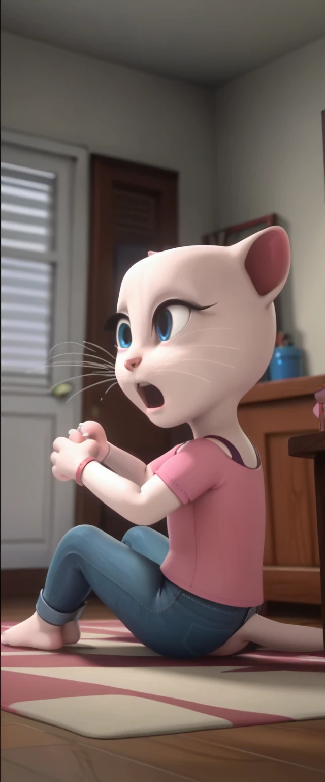 1 girl 1 boy human. a_la, 1girl, cat, white fur, long whiskers on both sides of the face, large bright blue eyes, large black eyelashes, small pink nose, triangular ears with pink channels, female . side view , anal. screaming hart sex .jeans pulled down position fuck. anus. anal. 1girl 1boyhuman.position focus view. Sit on the edge of the bed or on a chair with your feet on the floor. The woman turns her back to you and leans against you, sitting between your legs. Goes back and forth by holding the arms of the chair or pushing it with his feet. She can control the angle of entry by bending her back and pressing her hips against your crotch.
