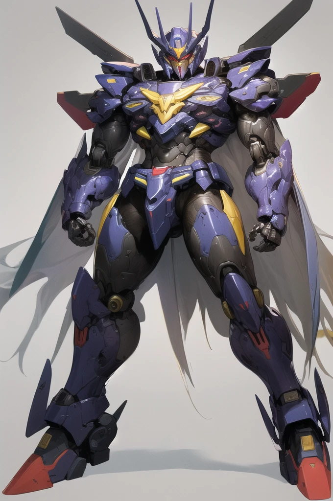 ((masterpiece)),(SRS), a (((super mecha))) with sleek and menacing design, glowing eyes, full body, highly detailed,(heroic parts:1.5),(highly detailed full armor:1.2)
