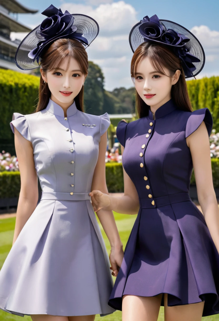 Two Girls,roromiya,ririchiyo,,Ascot, masterpiece, Highest quality