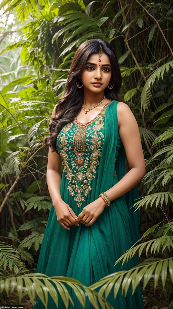 Ek khush ladka jo hansi se bharpoor hai, uske charo taraf hara bhara jungle hai. Peeche barfeele pahadon ki range nazar aa rahi hai. Jungle mein kuch janwar bhi hain, jaise hiran, bandar, aur rang-birange parindey. Ladka nature ke saath poori tarah se enjoy kar raha hai."