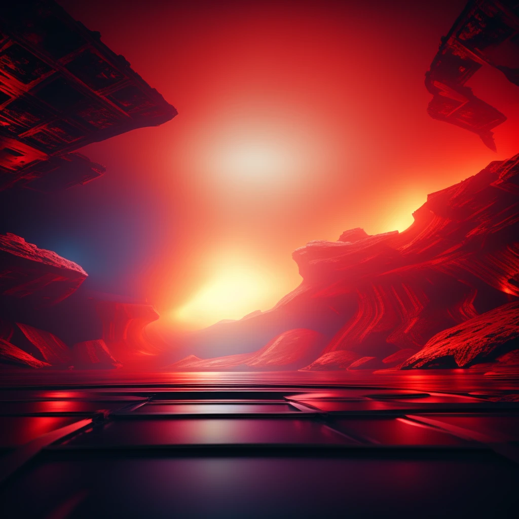Contamination is rapid, waters,Armageddon,monsters in the sea,Wasteland,The end of the world,blood red colored sky,8K,