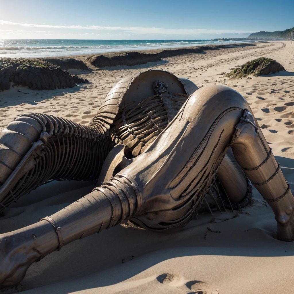 score_9,score_8_up,score_7_up,8k,hd,1girl, streets of Miami, lying on a beach, from above, Millie Bobby brown, black bodysuit, white latex gloves,platform footwear, platform heels,