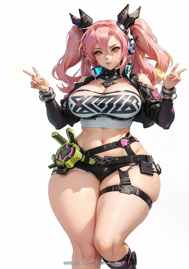 a cartoon picture of a woman with pink hair and horns, seductive anime girl, oppai cyberpunk, biomechanical oppai, bunny girl, inspired by Masamune Shirow, rogue anime girl, anya from spy x family, thicc, detailed anime character art, anime character, female anime character, cutesexyrobutts, anime character art, guilty gear art style
