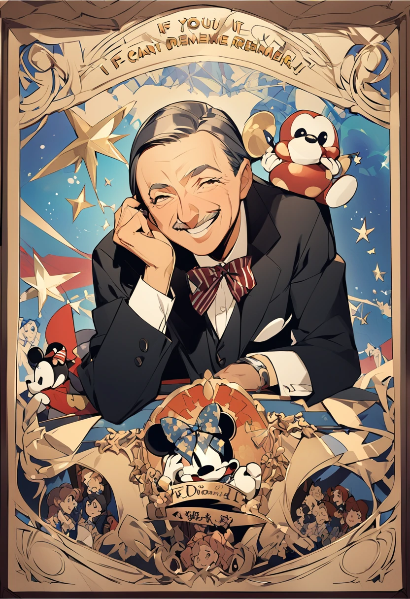  Walt disney(Disney founder)「If you can dream it、It can be achieved。I want you to always remember」