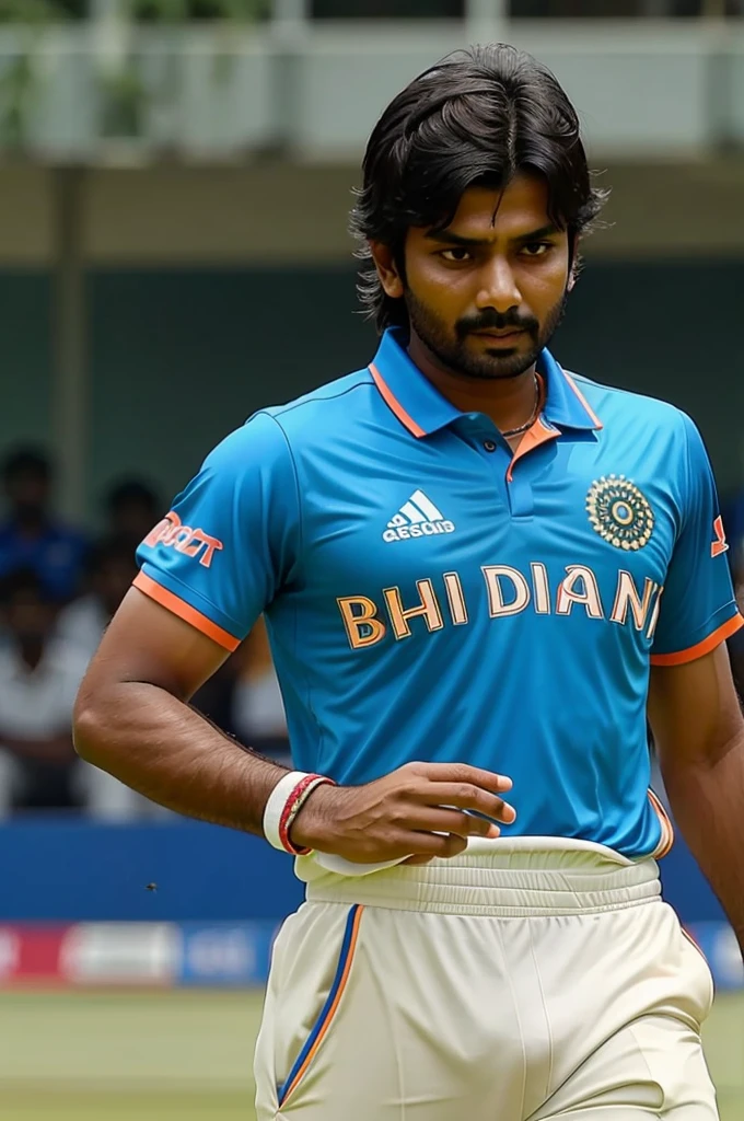 Real Indian cricket player