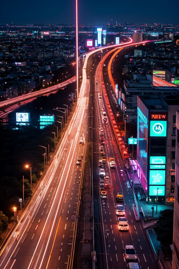 Metropolitan Expressway Neon