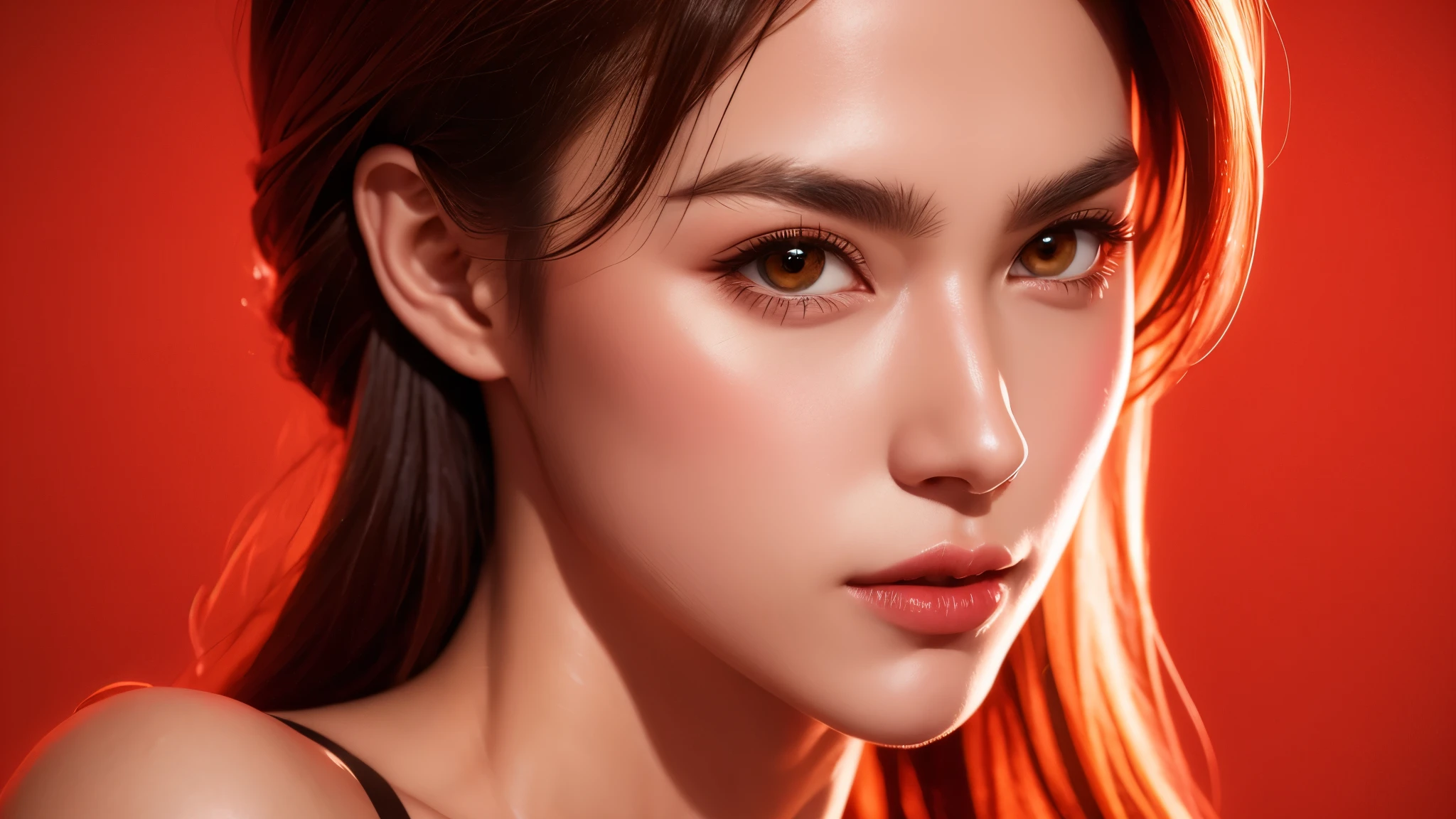 A stunning 8k portrait of a 20-year-old queen, rendered with the utmost detail and elegance using Unreal Engine 5.