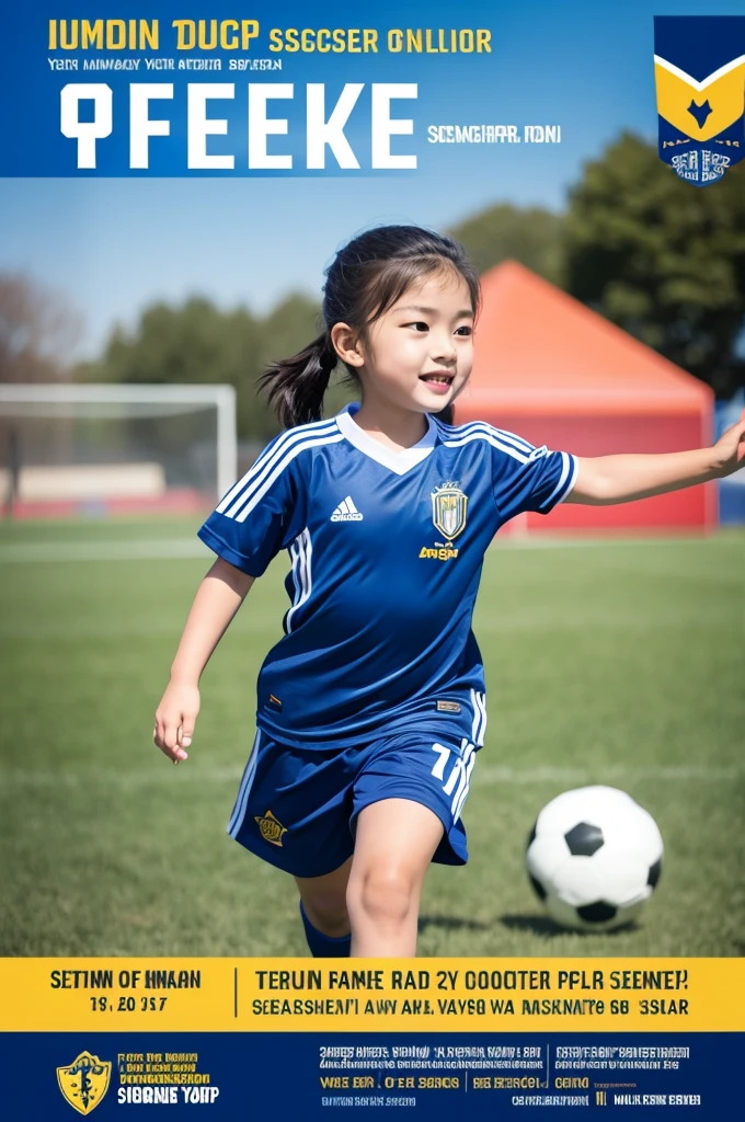 Poster image of youth soccer team membership information