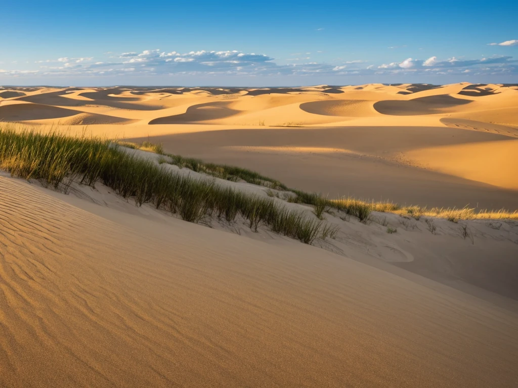 Sand dunes on the outterbanks of North Carolina.