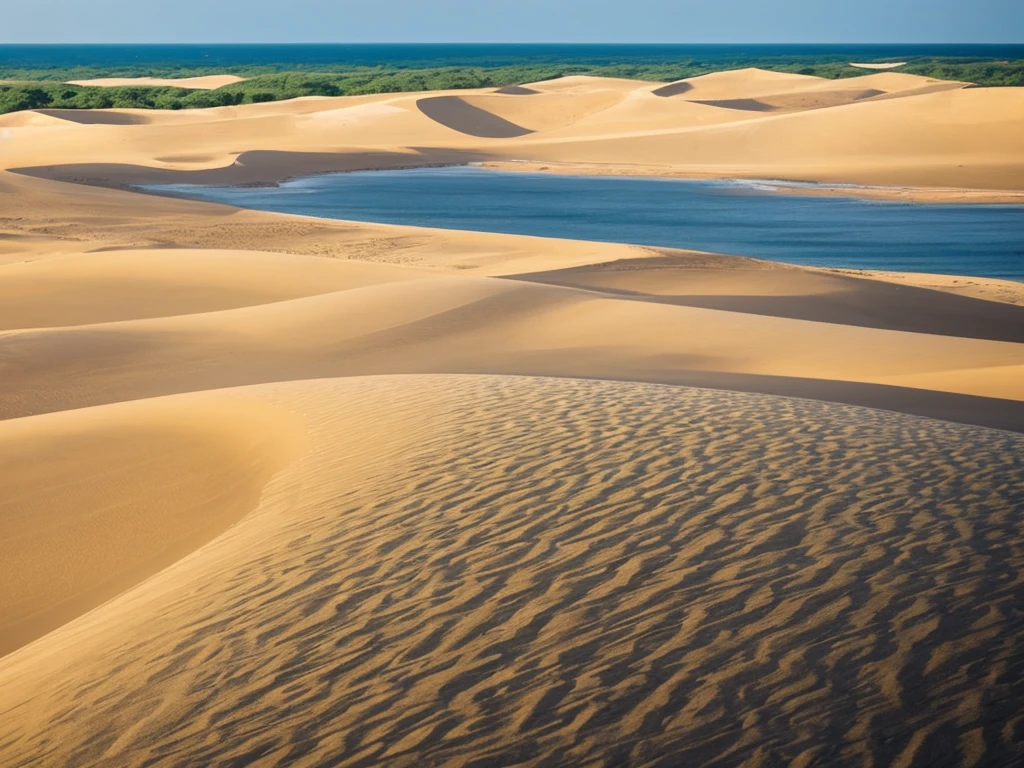 Sand dunes on the outterbanks of North Carolina.