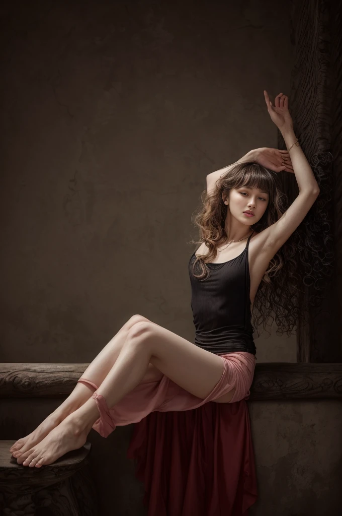 (8K, Masterpiece, RAW photo, Best quality, detail:1.3), (ultra realistic:1.4, scenary, 8K), Depth of field, Cinematic light, (ultra realistic face), (1 solo girl:1.7), (Beautiful and elegant Russian girl), ([tight miniskirt|tight leggings|tight skinny jeans|tight minidress|tight skinny minishorts]:1.4, [(vivid red)|white|pink|purple]:1.5), (skinny girl with glasses), (European face:1.3), (natural abs), (full body:1.5), ([tight minitop|tight jacket]:1.4), (small necklace, collarbone:1.1), ([long hair|short hair]:1.5), (ultra detailed skin:1.4), (soft mate fabric:1.3), ([frontal pose|side profile pose|back profile pose]:1.5), (face looking at viewer:1.5), (perfect hands:1.2), ( Layered Waves with Bangs:1.5)