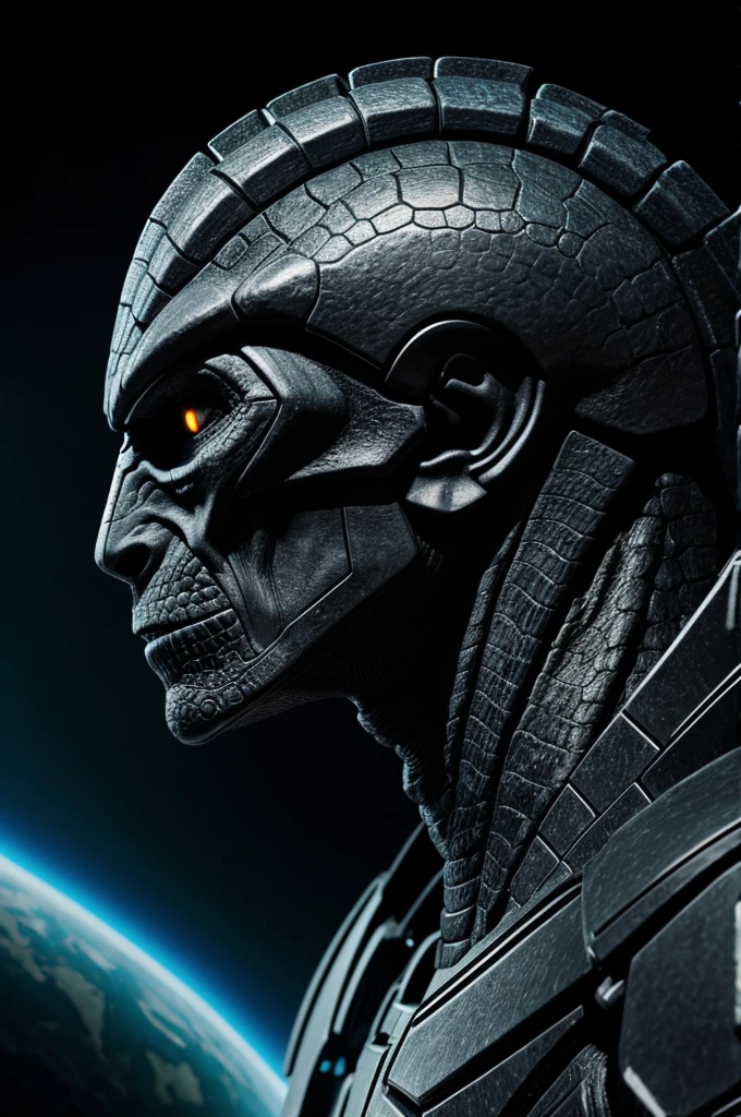 Future Earth. Mutated metamorphic man. Mutated nature is all in the style of Hans Giger. Cinematic lighting.
