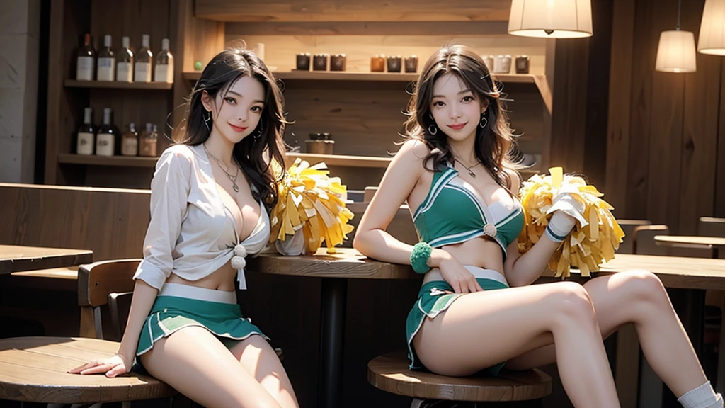 (((((((((Emphasize cleavage))))))))) ((((((((((Cheerleader, pom pom mini skirt, smile)))))))))) (((((((お洒落でcuteInside the Starbucks store))))))) 8K、RAW Photos、Highest quality、Super detailed、Super Resolution、Ultra HD、8K壁紙、Amazing details ((((((tennis racket)))))) (((((((Inside the Starbucks store)))))))、 ((((((Sit down and eat cake、Drink Starbucks coffee、smile))))))、((Heart Necklace)) Modern and sleek design:Interior design using natural materials、Many of the designs are warm and made using wood and metal.。 Large windows:自然光をたっぷり取り入れるためのLarge windowsがあり、Providing a bright and open space。 Green Interior:Potted plants are effectively placed、It creates a relaxing atmosphere。 artwork:Works by local artists、Starbucks-related art on display。 Cozy seating:Cushioned chairs and sofas、Bar sheet etc.、A variety of seating options available。 Open kitchen area:Being able to see how drinks and food are made、We provide peace of mind and transparency。 Unique lighting:Antique lamps and chandeliers、Modern lighting fixtures are used。 Comfortable background music:Relaxing music is playing、A comfortable space is provided。 Wide々Table space:一人でもグループでも使いやすいWide々There is a table with。 Community Table:There is a large table where you can socialize with other customers.。 Seasonal decorations:The decorations are themed according to the season.。 Design with a local feel:The design incorporates the local culture and characteristics.。 Fragrance production:コーヒーの香りが店内にWideがり、A space that satisfies the five senses has been created.。 Conversation with a barista:フレンドリーなConversation with a baristaが楽しめるカウンターエリアがあります。 8K、RAW Photos、Highest quality、masterpiece:1.2、Super detailed、Super Resolution、Ultra HD、8K壁紙、Amazing details、Photorealistic:1.4、Having fun by the water、Full Body Shot、Full body photo、High-resolution RAW color photos、Professional photos、A scene full of emotion、Very detailed and beautiful、Ultra HD、8K壁紙、Amazing details、Huge file sizes、Highly detailed beautiful girls、Highly detailed face Highly detailed eyes、Extremely realistic skin、 Highly detailed fingers, Highly detailed nose, Highly detailed mouth, Perfect Anatomy, Highly detailed background, Highly detailed clothing, , cute女の子, Famous Japanese Idols, cute, Realistic body, Slender, White skin, Glowing Skin, Slim body, Realistic Face, Delicate eyes, double eyelid,