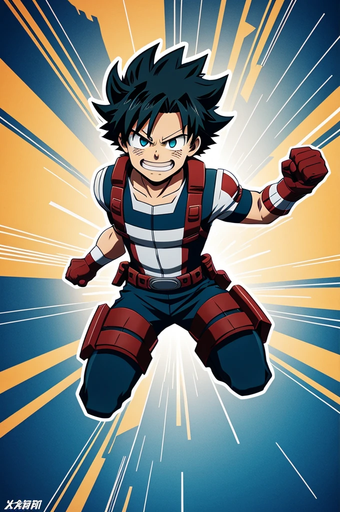 Create a my hero academia style character