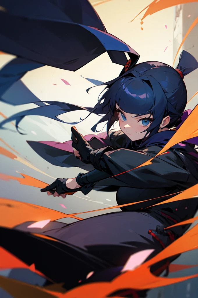 Ninja　girl　Anime Art