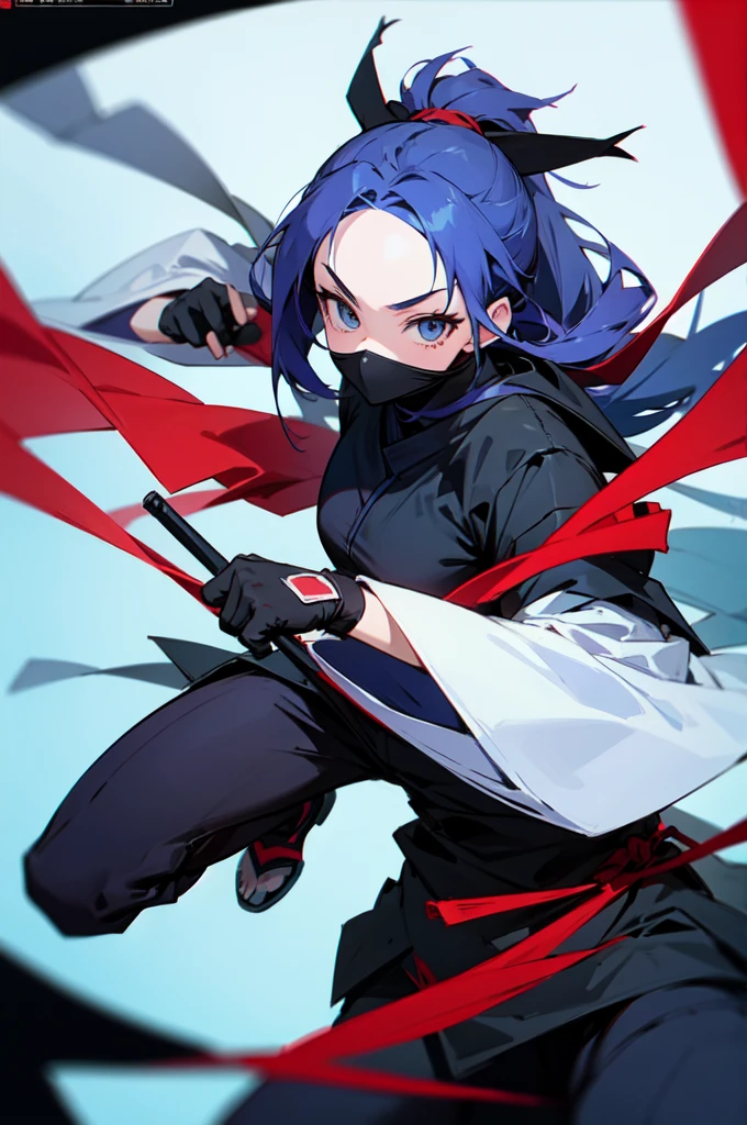 Ninja　girl　Anime Art