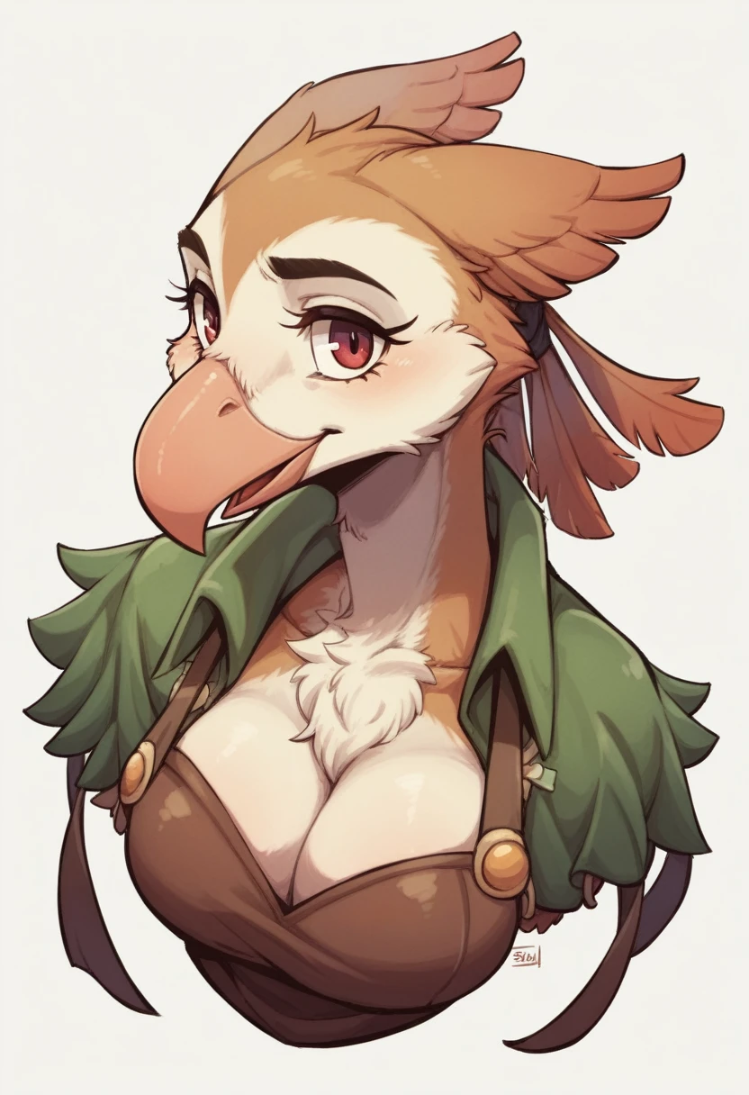 (by pixelsketcher:0.6), (by personalami :0.6), solo, female,chicken, bird,detailed background, (cinematic lighting:1.1), (perfect focus:1.1), 8k hd, photo, (detailed eyes:1.2),depth of field, bokeh, subsurface scattering, perfect breasts, wide angle,(nude,nipples,pussy,glasses),bright colors, (feathers detail:1.3),detailed background, wilderness background, realistic, photorealistic, ultra realistic,field, natural open field,vegetation, natural landscape, mesh fence,(feathered tail),smile,(feathered:1.3), plumage, (realistic fur:1.1), (extreme fur detail:1.2),purple eyes,((white plumage, two tone feathers, feathers with light brown color at the tips,completely white feathers)),feathered hands