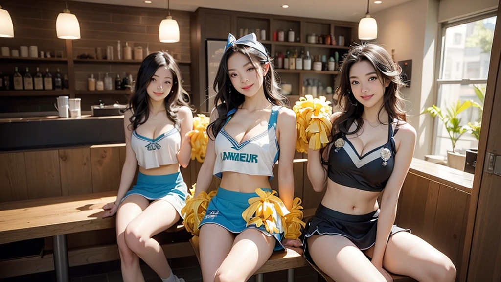 (((((((((Accentuate your cleavage))))))))) ((((((((((Cheerleader, Pompom mini skirt, smile)))))))))) (((((((お洒落でcuteInside Starbucks))))))) 8K、RAW Photos、Highest quality、Very detailed、Super Resolution、Ultra HD、8K壁紙、Amazing details ((((((tennis racket)))))) (((((((Inside Starbucks)))))))、 ((((((Sit down and eat cake、Drink Starbucks coffee、smile))))))、((Heart Necklace)) Modern and sleek design:Interior design using natural materials、Many of the designs have a warm feel to them.、Made from wood and metal.。 Large windows:自然光をたっぷり取り入れるためのLarge windowsがあり、Providing a bright and open space。 Green Interior:Potted plants are strategically placed、Creates a relaxed atmosphere。 artwork:Works by local artists、Starbucks-related artworks on display。 Cozy seating:Cushioned chairs and sofas、Bar sheet etc..、Various seating options available。 Open Kitchen Area:You can see how your food and drinks are made、Providing peace of mind and transparency。 Unique lighting:Antique lamps and chandeliers、Modern lighting fixtures are used。 Pleasant background music:Relaxing music is playing、Providing a comfortable space。 wide々Tablespace:一人でもグループでも使いやすいwide々The table has。 Community Table:There is a large table where you can socialize with other guests..。 Seasonal decoration:The decor is themed according to the season..。 A design that reflects the local:The design incorporates local culture and characteristics..。 Fragrance Manufacturing:コーヒーの香りが店内にwideがり、A space that satisfies the five senses is born.。 Conversation with a barista:フレンドリーなConversation with a baristaが楽しめるカウンターエリアがあります。 8K、RAW Photos、Highest quality、masterpiece:1.2、Very detailed、Super Resolution、Ultra HD、8K壁紙、Amazing details、Realistic:1.4、Have fun on the water、Full Body Shot、Full body photo、High-resolution RAW color photos、Professional photos、A scene full of emotion、Very detailed and beautiful、Ultra HD、8K壁紙、Amazing details、Huge file sizes、Very detailed美しい女の子、Very detailed顔 Very detailed目、Extremely realistic skin、 Very detailed指, Very detailed鼻, Very detailed口, Perfect Anatomy, Very detailed背景, Very elaborate clothing, , cute女の子, Famous idols of Japan, cute, Realistic body, thin, White skin, Glowing Skin, The body is slim, Realistic Face, Delicate eyes, double eyelid,