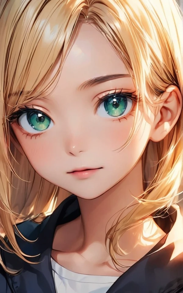 close-up, face, look at camera,
