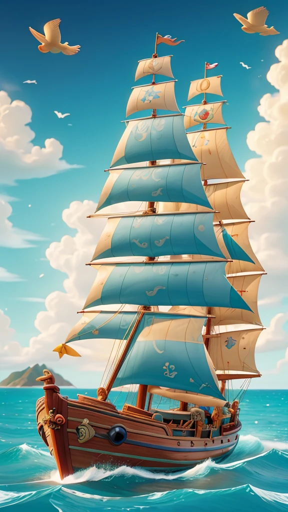 Captain Jacky sails the ocean blue,  
With his parrot Gosha, brave and true,  
Treasure maps and stars to guide,  
Adventures waiting far and wide!


Through the waves, Jacky steers,  
Facing dangers, conquering fears,  
With Gosha perched by his side,  
On the Seven Seas, they glide.


Yo ho ho, let's go, Captain Jacky,  
Gosha squawks, the sea's so wacky,  
Treasure hunts and tales untold,  
Jacky’s journey, brave and bold!


Island hopping, finding clues,  
Pirate code, they never lose,  
Hidden caves and secret doors,  
Every day brings more and more.


Yo ho ho, let's go, Captain Jacky,  
Gosha squawks, the sea's so wacky,  
Treasure hunts and tales untold,  
Jacky’s journey, brave and bold!


Stormy skies and winds a-blowing,  
But Jacky and Gosha keep on going,  
With their crew, they'll never fail,  
Set the course, and lift the sail!


Yo ho ho, let's go, Captain Jacky,  
Gosha squawks, the sea's so wacky,  
Treasure hunts and tales untold,  
Jacky’s journey, brave and bold!

Captain Jacky sails the ocean blue,  
With his parrot Gosha, brave and true,  
Treasure maps and stars to guide,  
Adventures waiting far and wide!